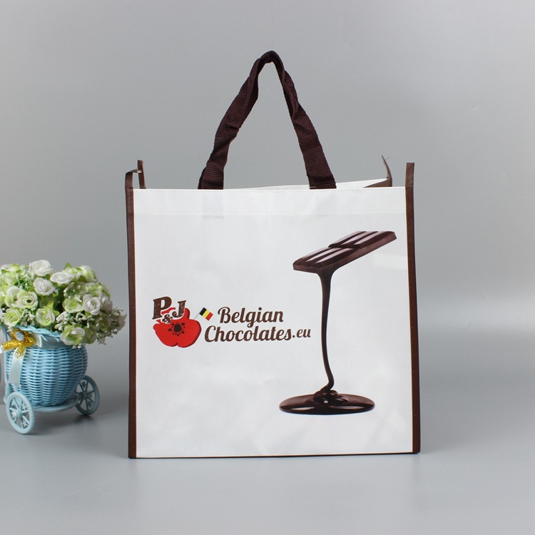 Bolsa de compras laminada no tejida
