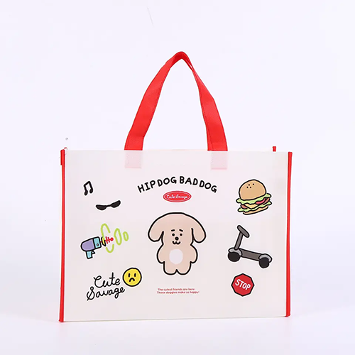 Bolso de mano no tejido de dibujos animados