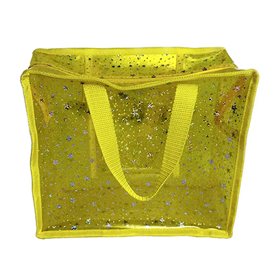 Bolsa de asas de Pvc de moda transparente