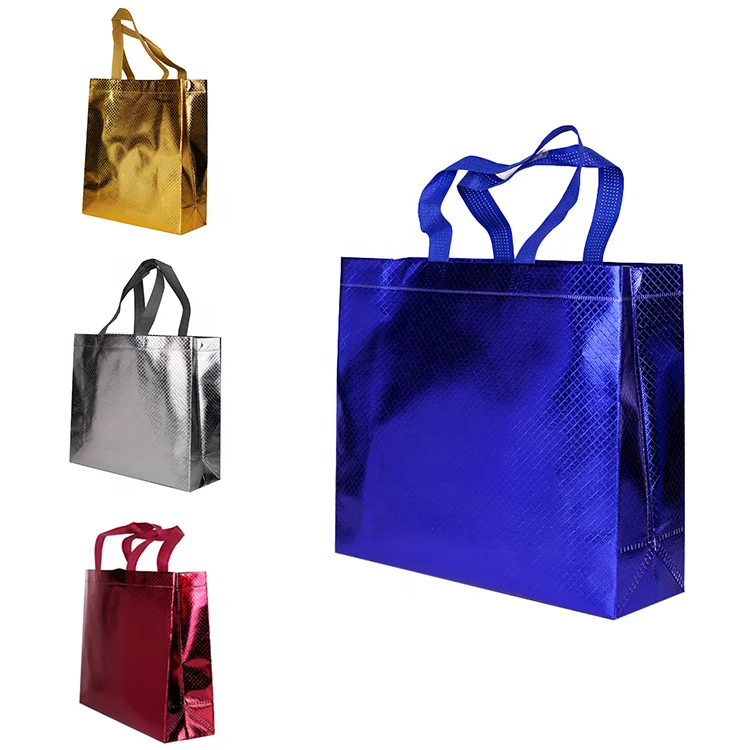 Bolso colorido de aluminio recubierto de papel no tejido