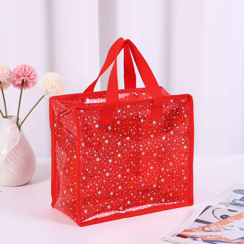 Bolso tote de pvc colorido