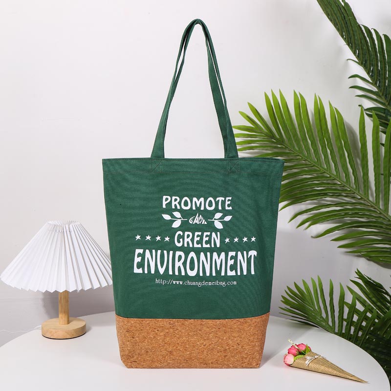 Bolso de mano de lona de algodón