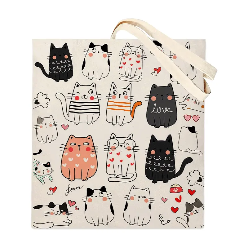 Bolsos de algodón bolsas de compras reutilizables de comidas personalizadas marcas de bolsas de algodón impresas y regalos