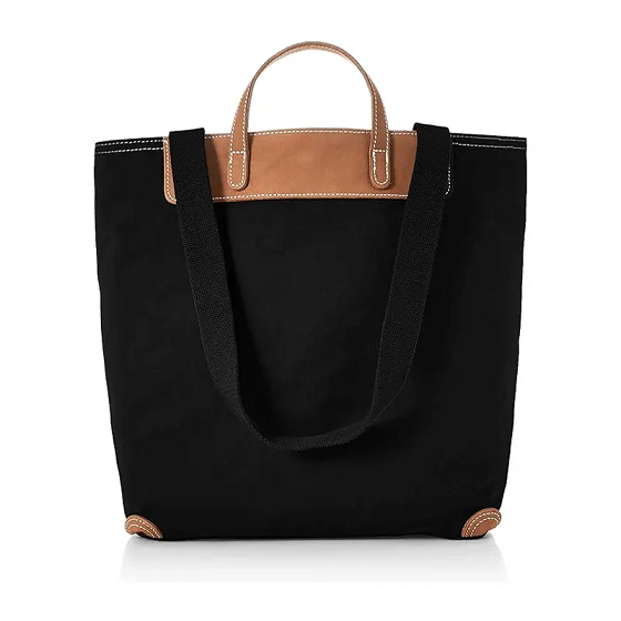 Logotipo personalizado de gran capacidad personalizado Bolsa de lienzo para mujeres New Fashion Ecological Shopping Bag