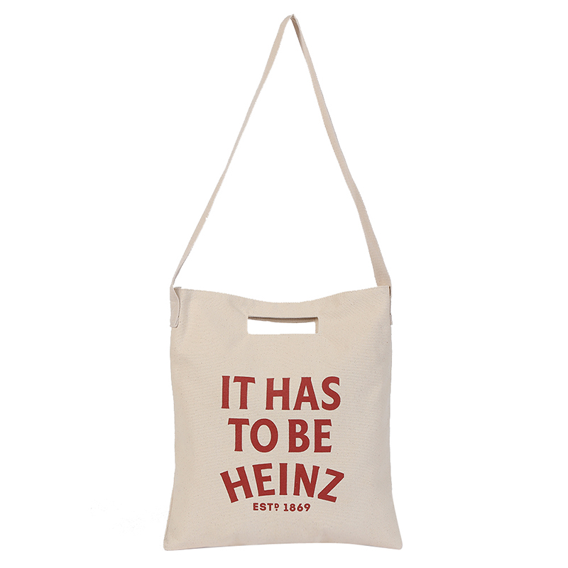 Bolso de hombro de lona de algodón
