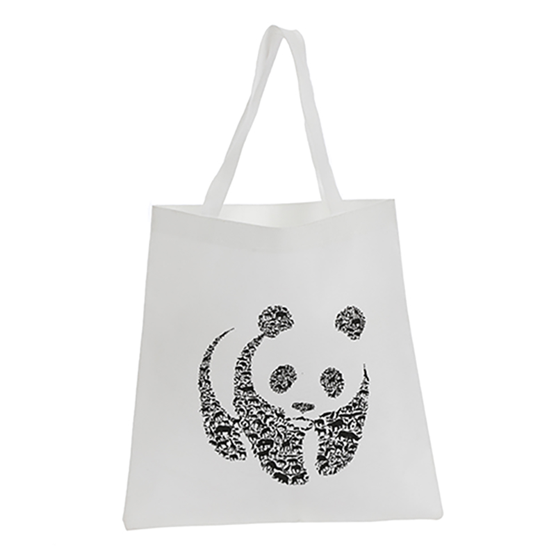 Bolso de lona de algodón Panda