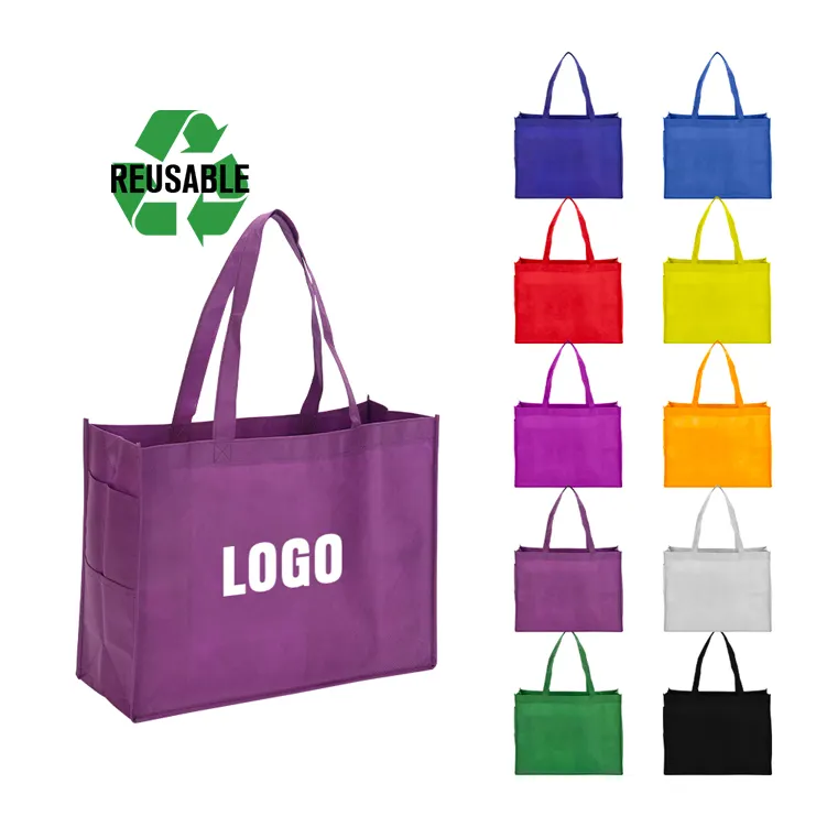 Bolsas de compras de telas no tejidas