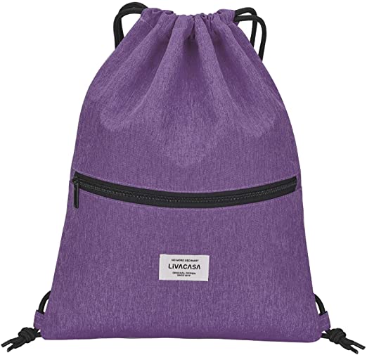 Mochila de lienzo de algodón orgánico natural ecológico