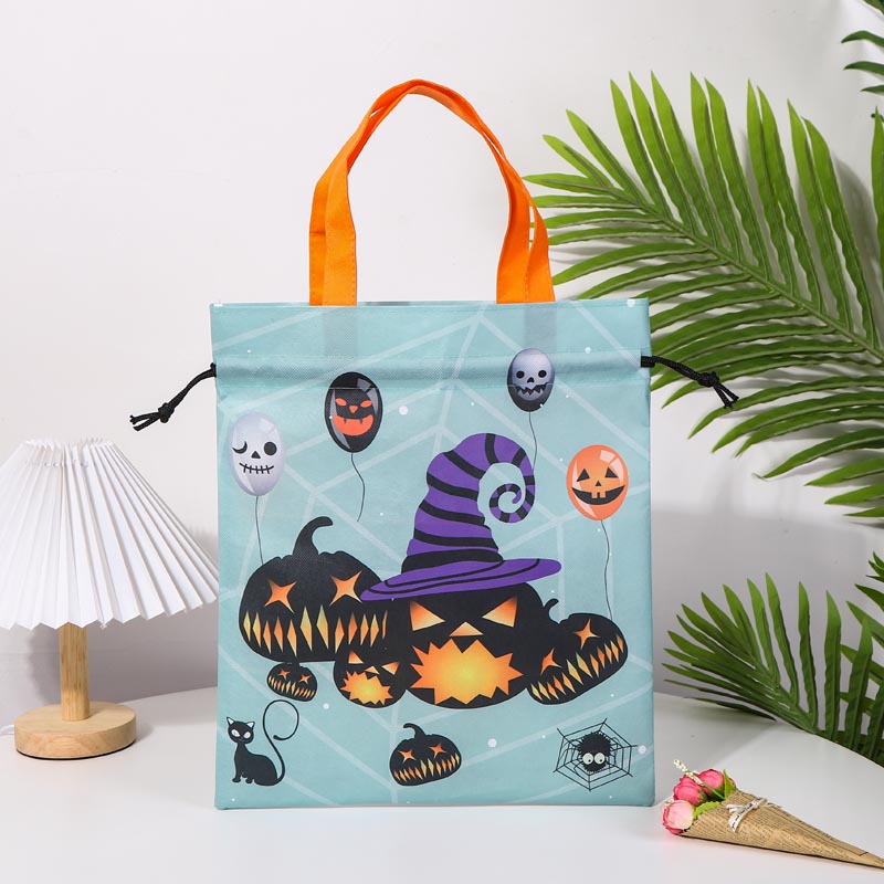 Bolsas de cordón no tejidas de Halloween