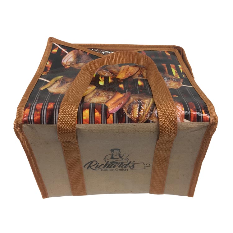 Bolsa térmica tejida de PP laminado