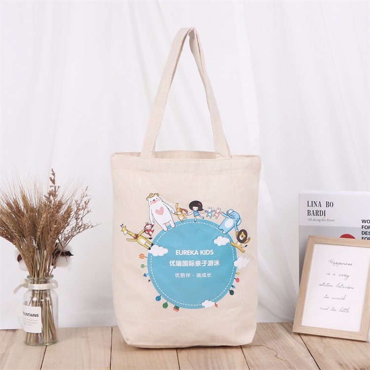 Bolso tote de lona de gran capacidad