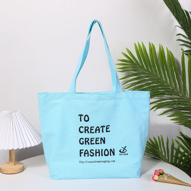 Bolso tote de lona de algodón de gran capacidad