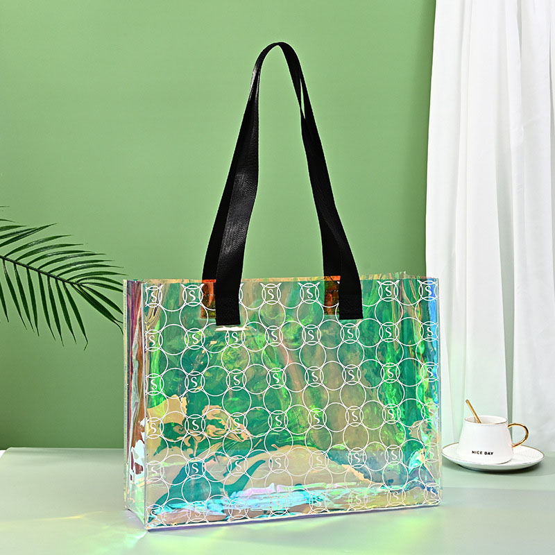 Bolsa de asas de PVC láser