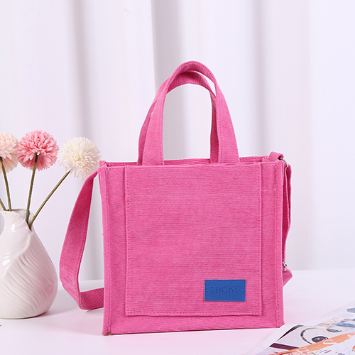 Bolsa de algodón multicolor