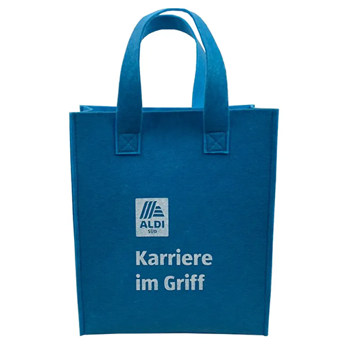 La nueva bolsa de asas del fieltro de la moda