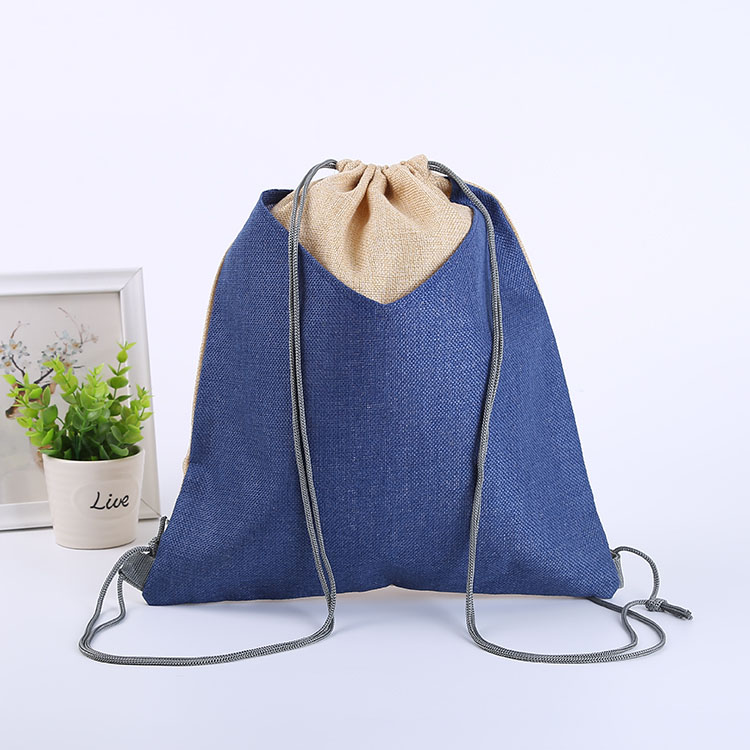 Mochila no tejida Mochila con cordón