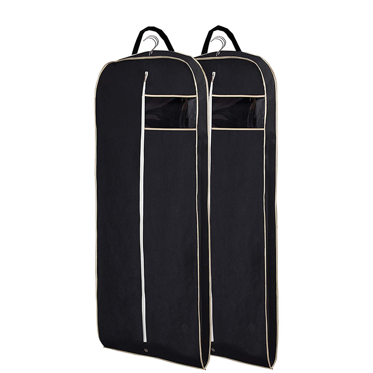 Bolsa de traje de ropa de vestir de víspera larga no tejida