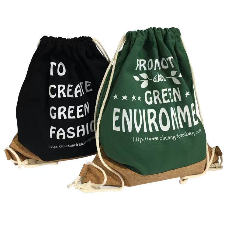 Bolsa de embalaje Bolsa de lona con cordón