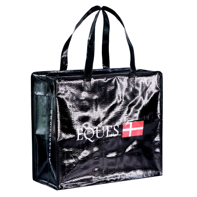 Bolsa de cremallera de ropa tejida PP
