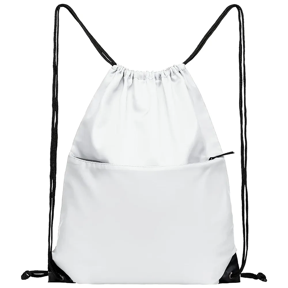 Mochilas de cordón impermeables promocionales y bolsas de promoción de cordón deportivo