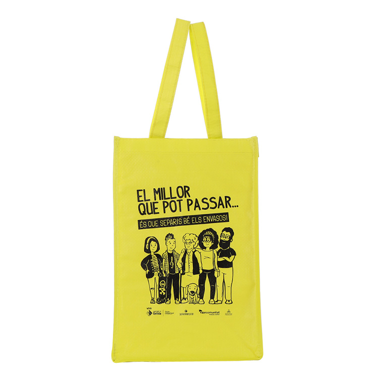Bolsas de residuos tejidas reciclables