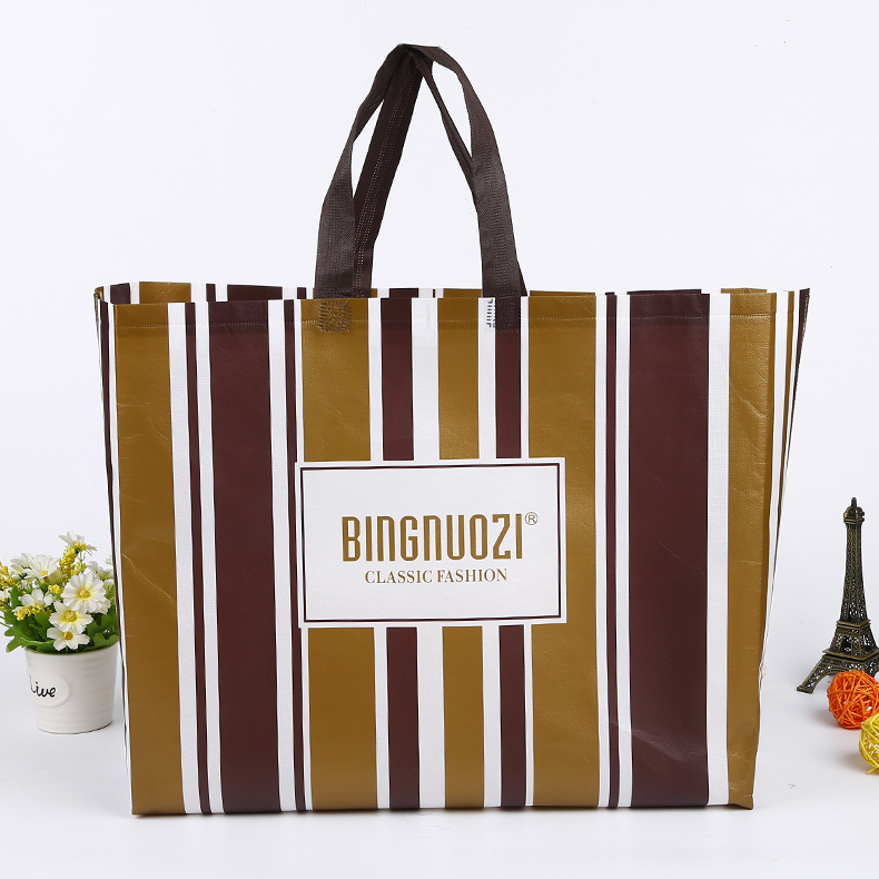Reciclar bolsa de comestibles no tejida