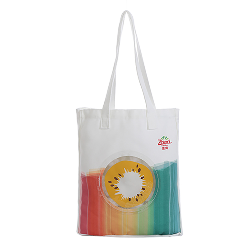 Bolsa de lona de algodón reutilizable