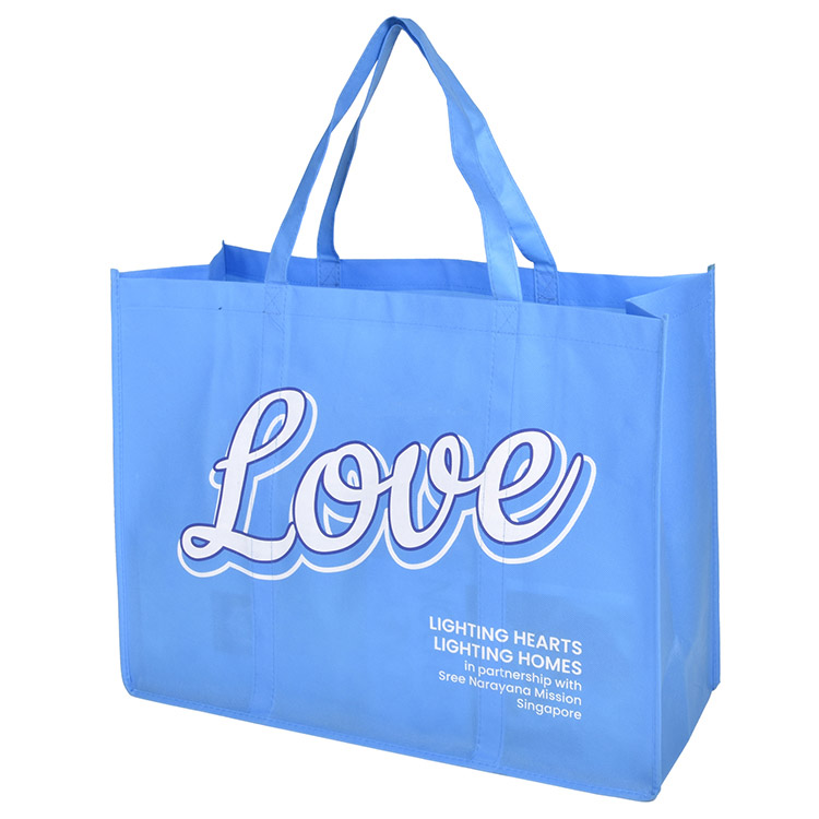 Bolsas de compras promocionales reutilizables con logotipo