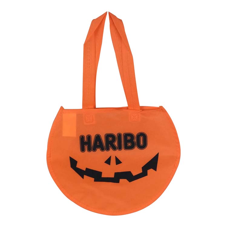 Bolso no tejido impreso redondo para el festival