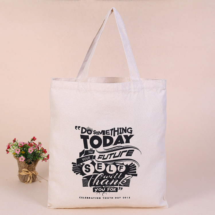 Bolso tote pequeño de lona