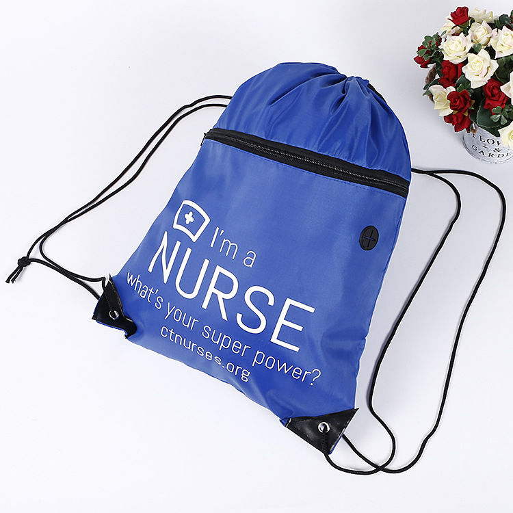 Bolsa deportiva con cordón de poliéster