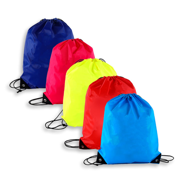 Bolsa de cordón promocional de poliéster